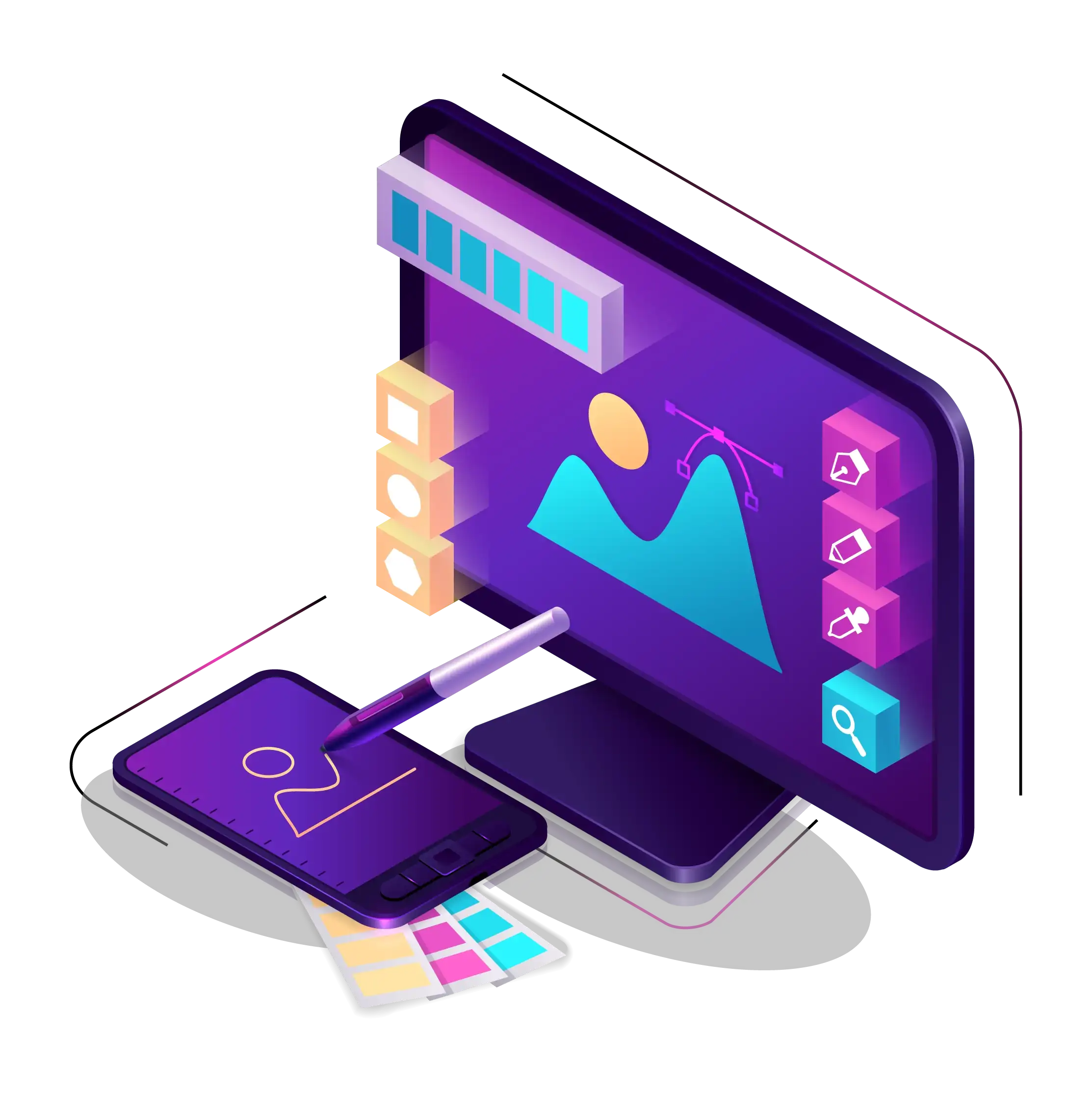 تصميم جرافيكي ورسوم متحركة مخصصة لتعزيز العلامة التجارية – WolfNova